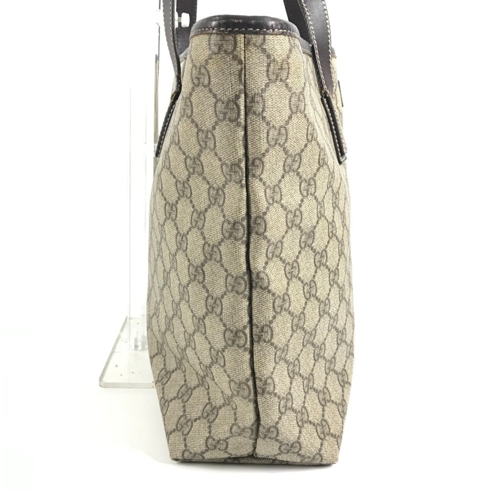 GUCCI 211137 GG Logo Shoulder Bag Tote Supreme Canvas Leather Men's Women's B... - Picture 3 of 16